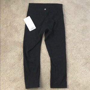 Lululemon Wunder Under High Rise Crop